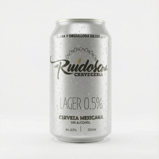 Ruidosa Lager Sin Alcohol en lata de .355ml